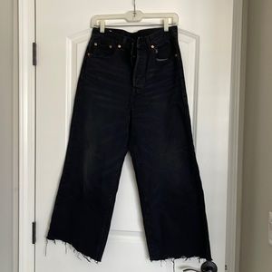 Levi’s wide leg jeans